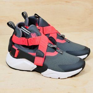 Nike Haurache City Black Red Shoes NEW